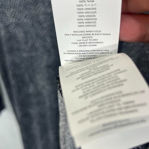 Michael‎ Michael Kors Y2k 2000s Long Sleeve Blouse Animal Print - Picture 6 of 6